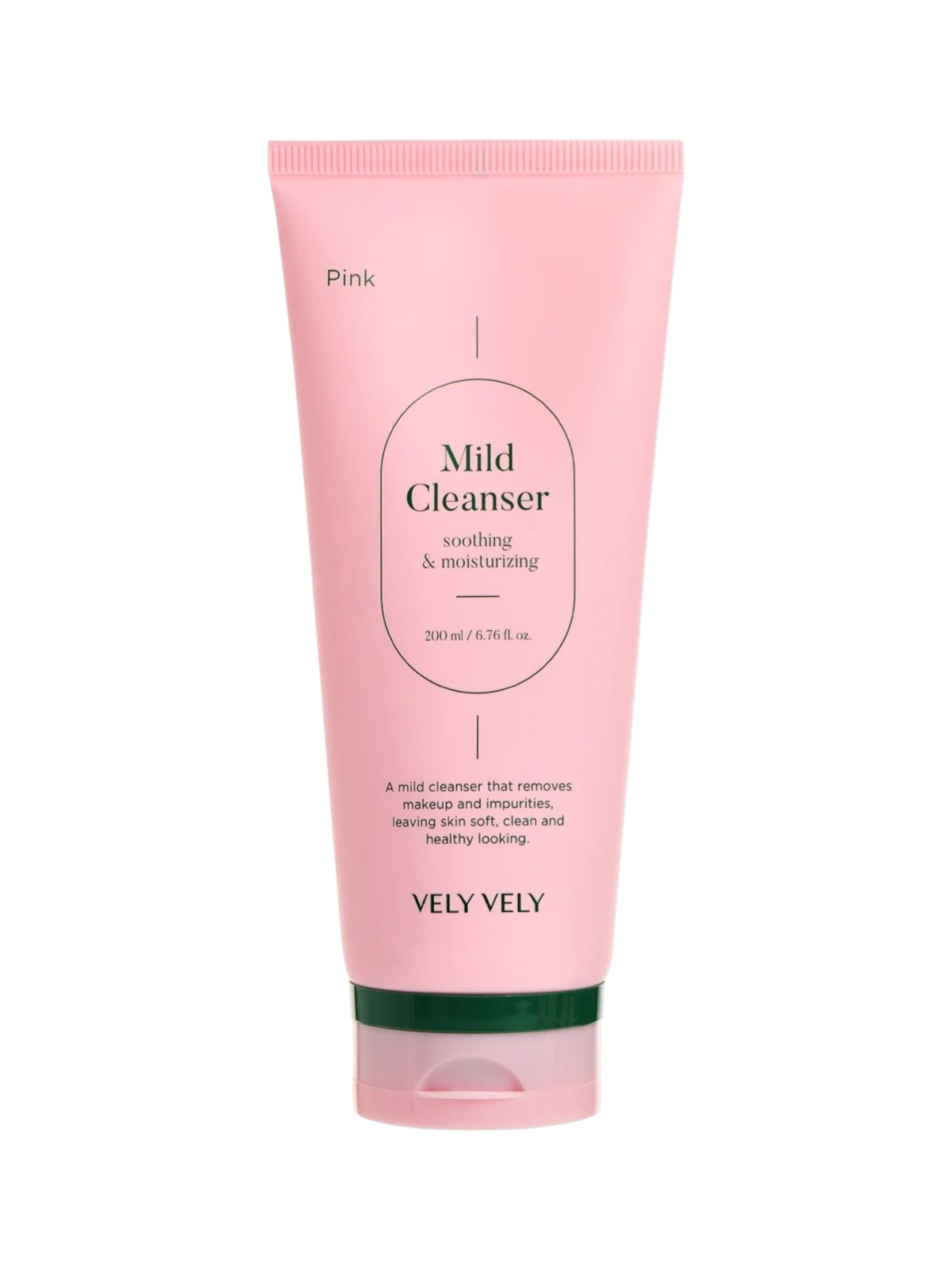 Vely Vely Pink Mild Cleanser 200ml - интернет-магазин профессиональной косметики Spadream, изображение 65452