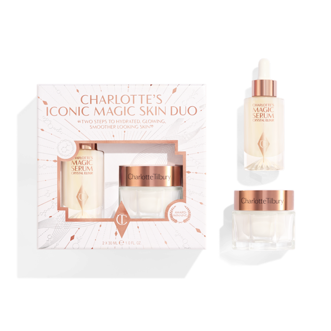 Charlotte Tilbury Charlotte's Iconic Magic Skin Duo limited Edition Skincare Kit 2x30ml - интернет-магазин профессиональной косметики Spadream, изображение 64065
