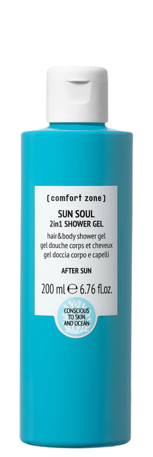 Comfort Zone Sun Soul 2in1 Shower Gel  200ml - интернет-магазин профессиональной косметики Spadream, изображение 72880