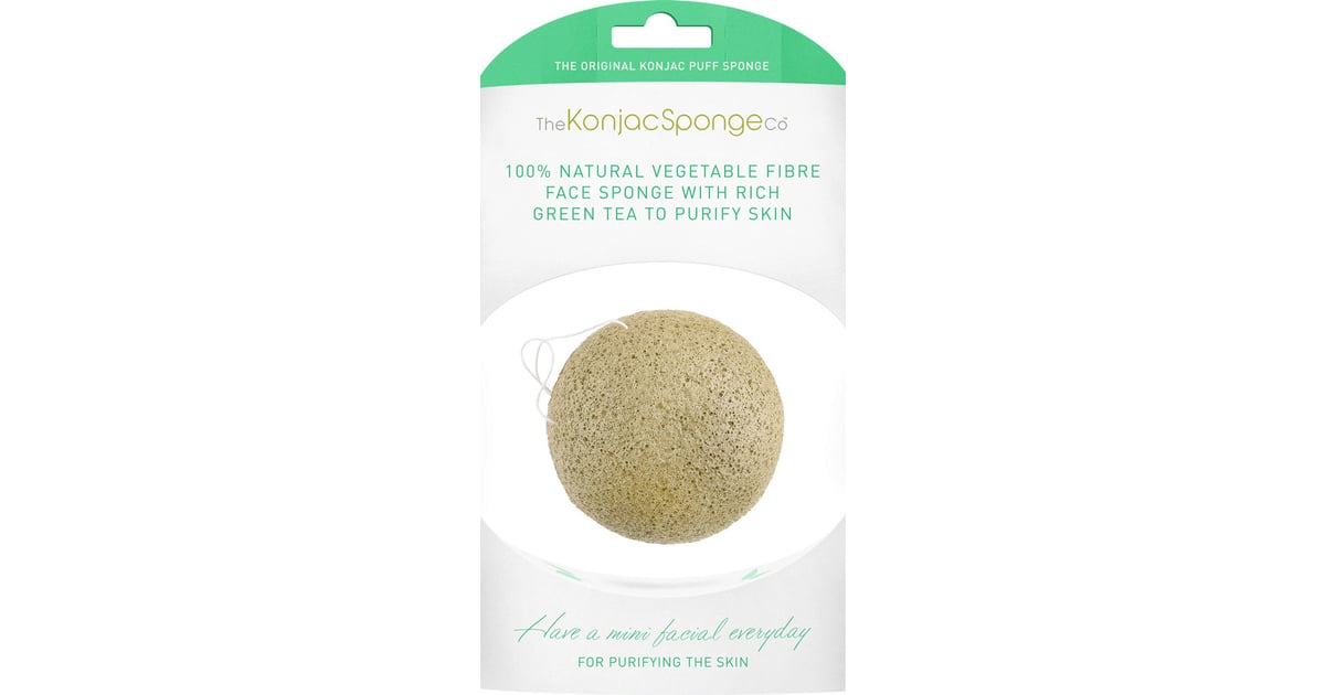 The Konjac Sponge Premium Facial Puff Konjac Sponge Green Tea - интернет-магазин профессиональной косметики Spadream, изображение 23417
