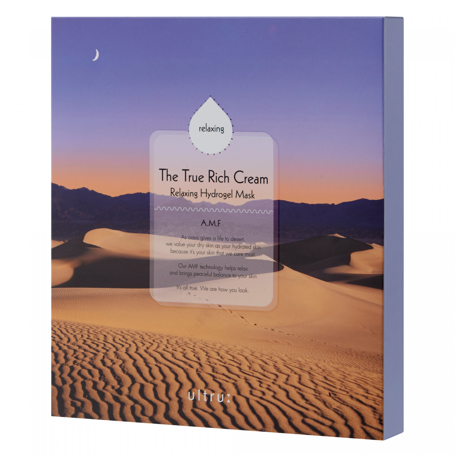 

Ultru The True Rich Cream Relaxing Hydrogel Mask 4p.