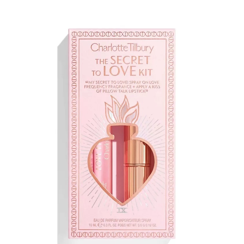 Charlotte Tilbury The Secret To Love Kit Limited Edition Fragrance & Lip Kit 10ml/3.5g - интернет-магазин профессиональной косметики Spadream, изображение 61577