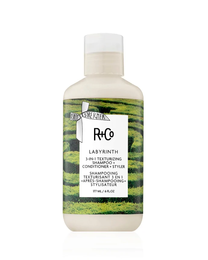 R+Co Labyrinth 3 in 1 Texturizing Shampoo+Conditioner+Styler 177ml Outlet