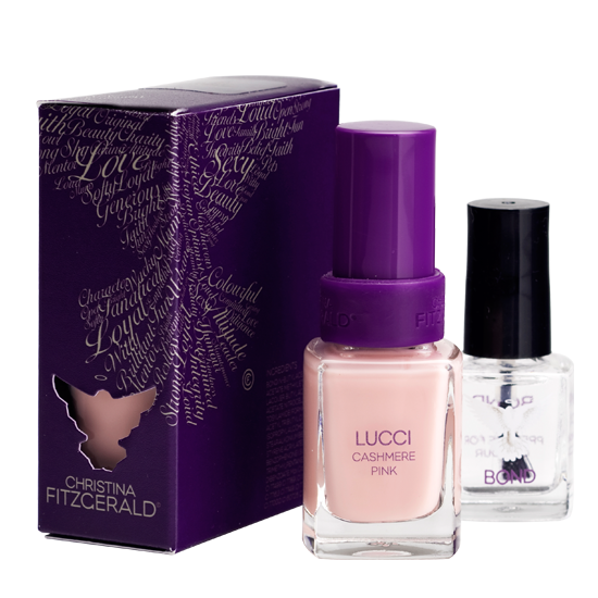 

Christina Fitzgerald Lucci Cashmere Pink + Bond 12ml/9ml