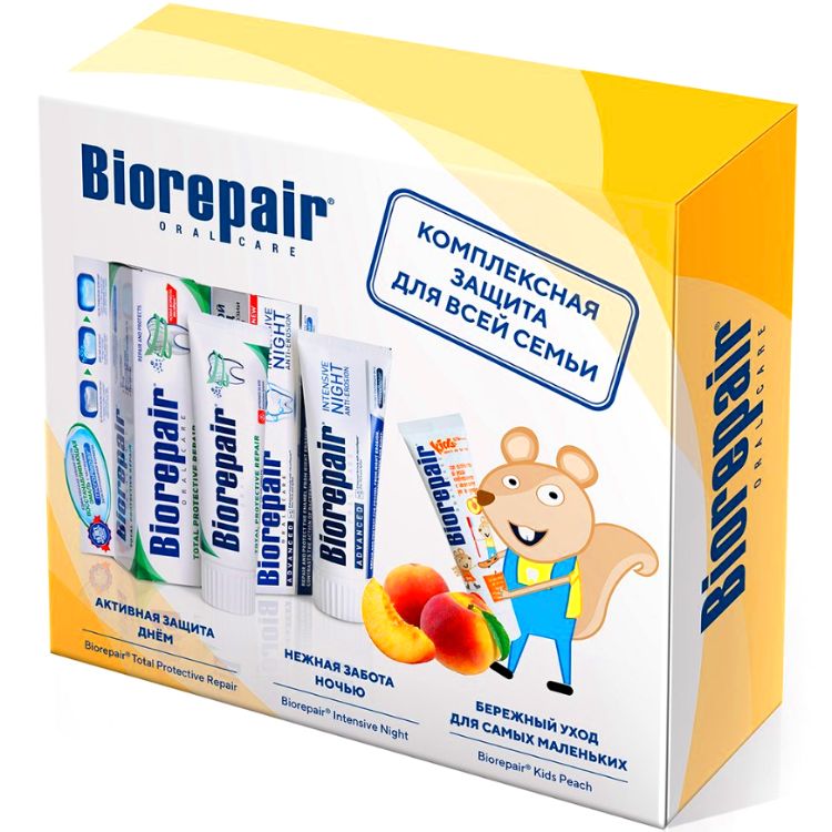 Biorepair Peach Family Kit 2x75/50ml - интернет-магазин профессиональной косметики Spadream, изображение 57642