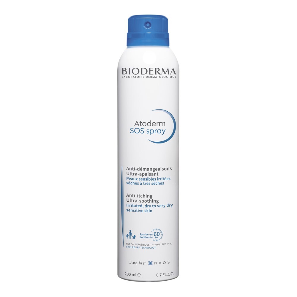 Bioderma Atoderm SOS Spray 200ml - интернет-магазин профессиональной косметики Spadream, изображение 56445