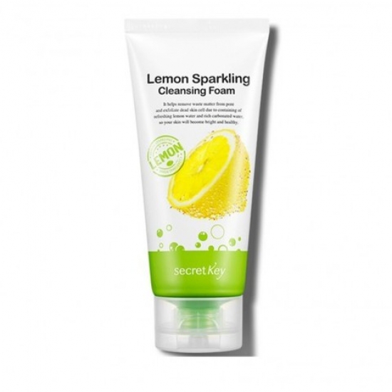 

Secret Key Lemon Sparkling Cleansing Foam 120ml
