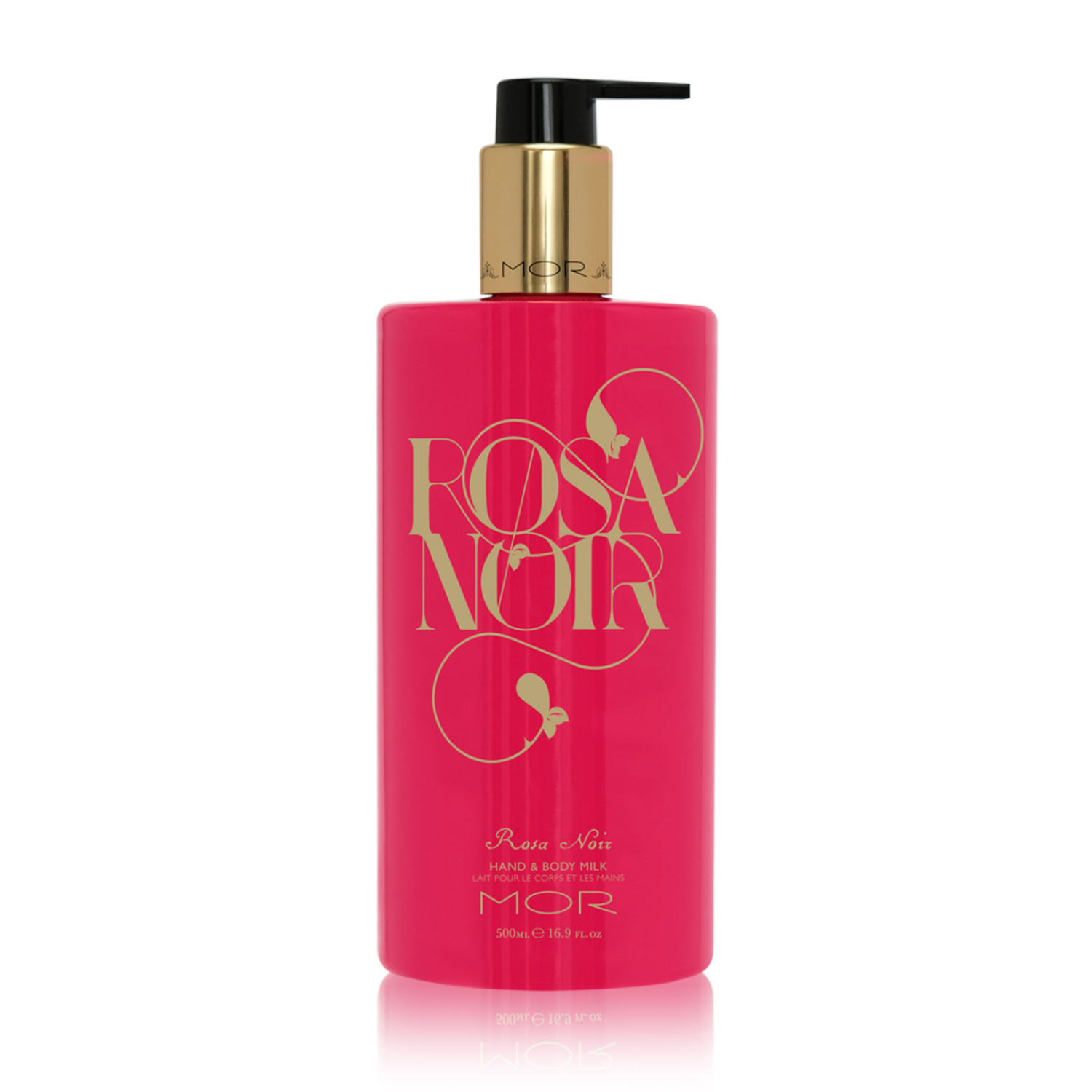 MOR Hand & Body Milk Rosa Noir 500ml - интернет-магазин профессиональной косметики Spadream, изображение 47841