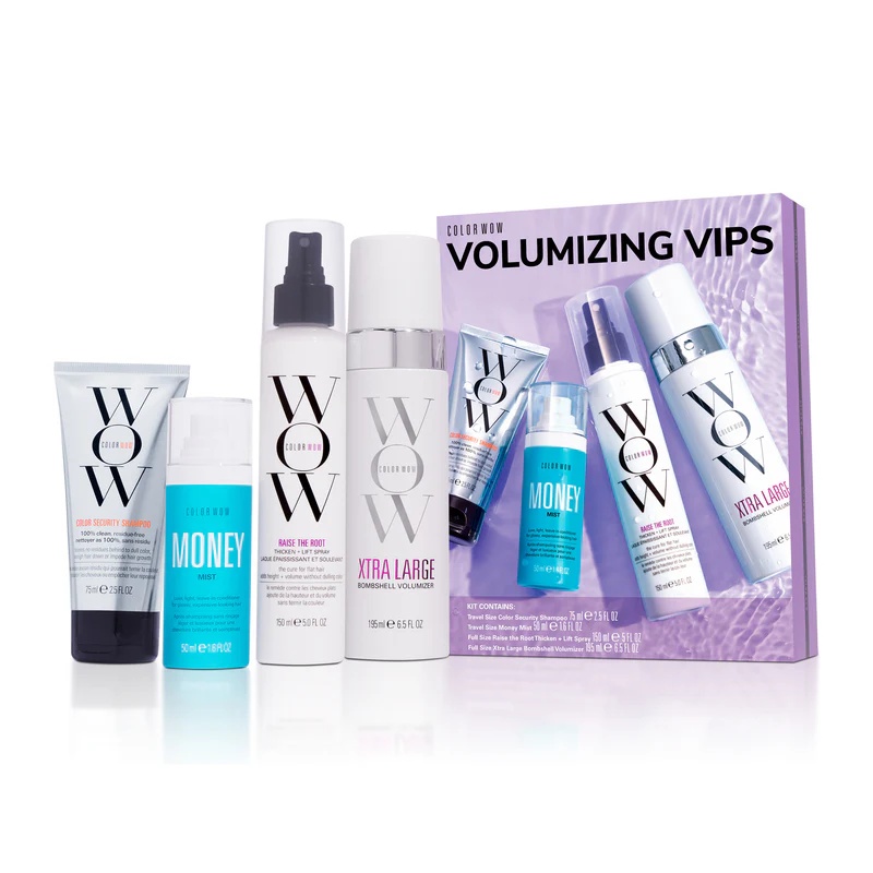 Color Wow Volumizing VIPS Kit Ultimate Hair Volume Bundle 75/50/150/195ml - интернет-магазин профессиональной косметики Spadream, изображение 62959