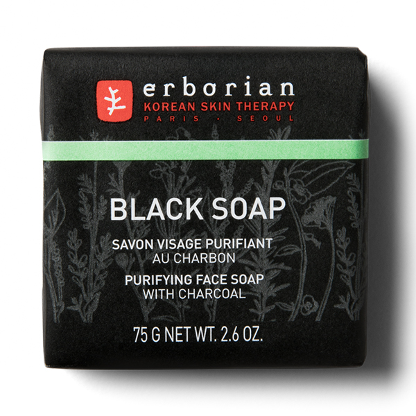 Erborian Black Cleansing Soap 75g Outlet
