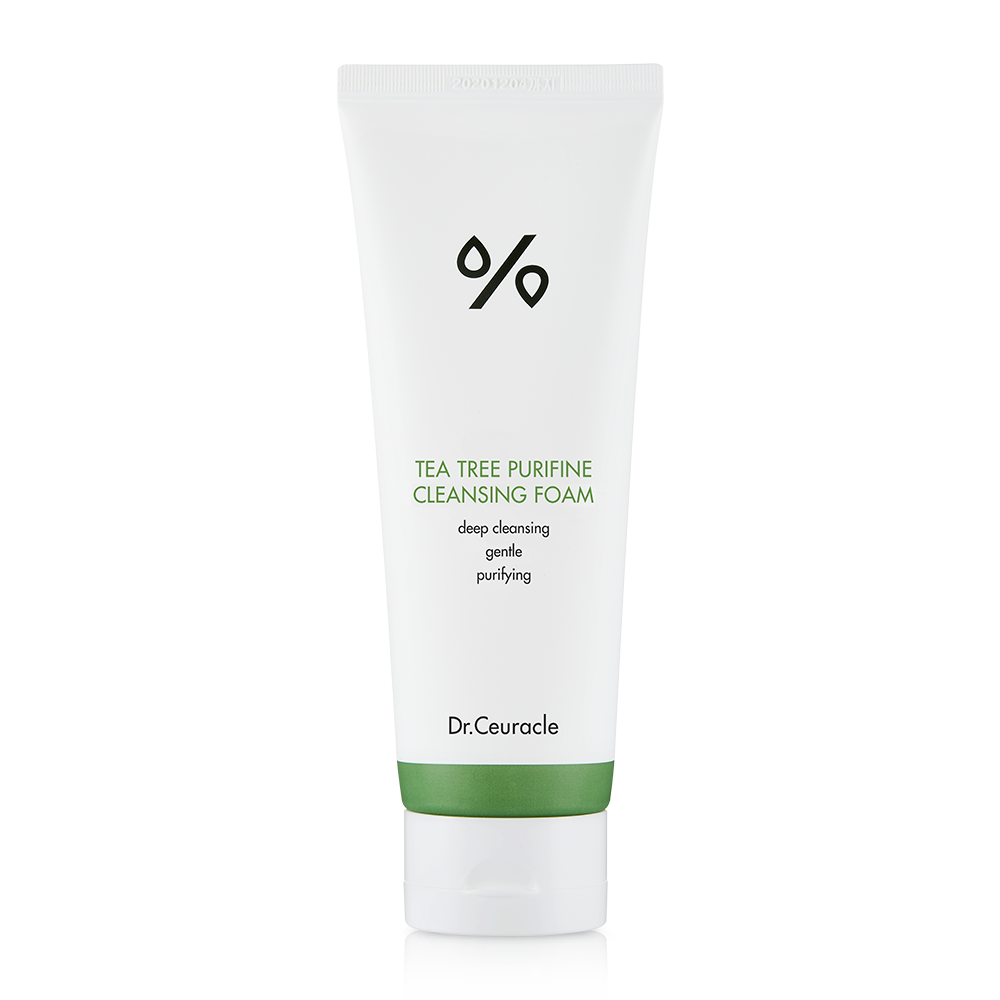 Dr. Ceuracle Tea Tree Purifine Cleansing Foam 150ml - интернет-магазин профессиональной косметики Spadream, изображение 56409