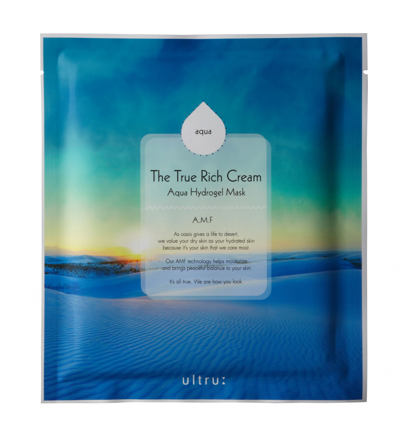 

Ultru The True Rich Cream Aqua Hydrogel Mask