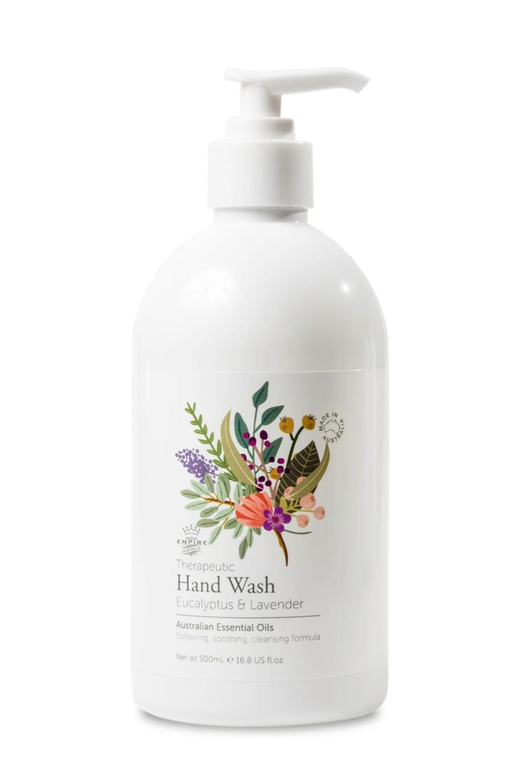 Empire Australia Eucalyptus & Lavender Hand Wash 500ml - интернет-магазин профессиональной косметики Spadream, изображение 56167