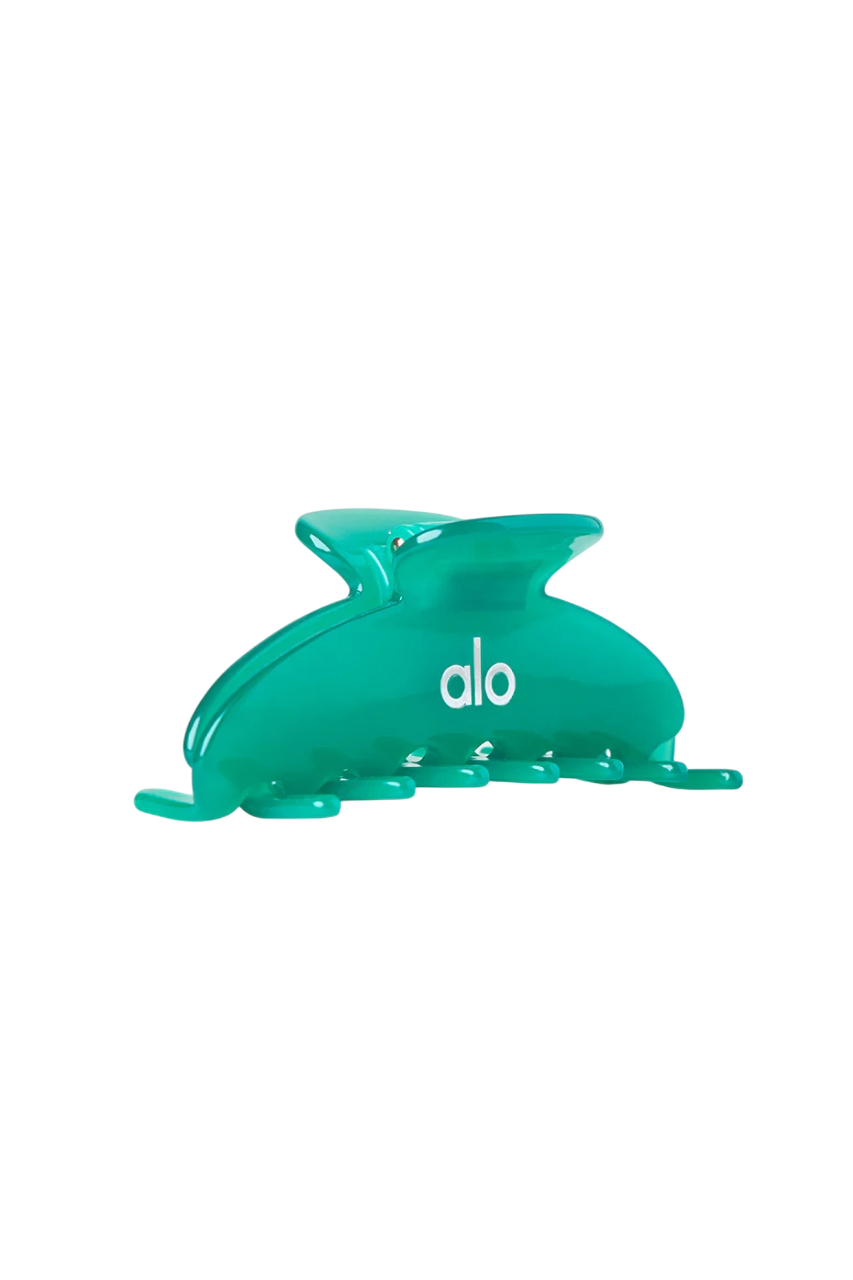 Alo 90's Claw Clip Spruce Green Clear - интернет-магазин профессиональной косметики Spadream, изображение 64597
