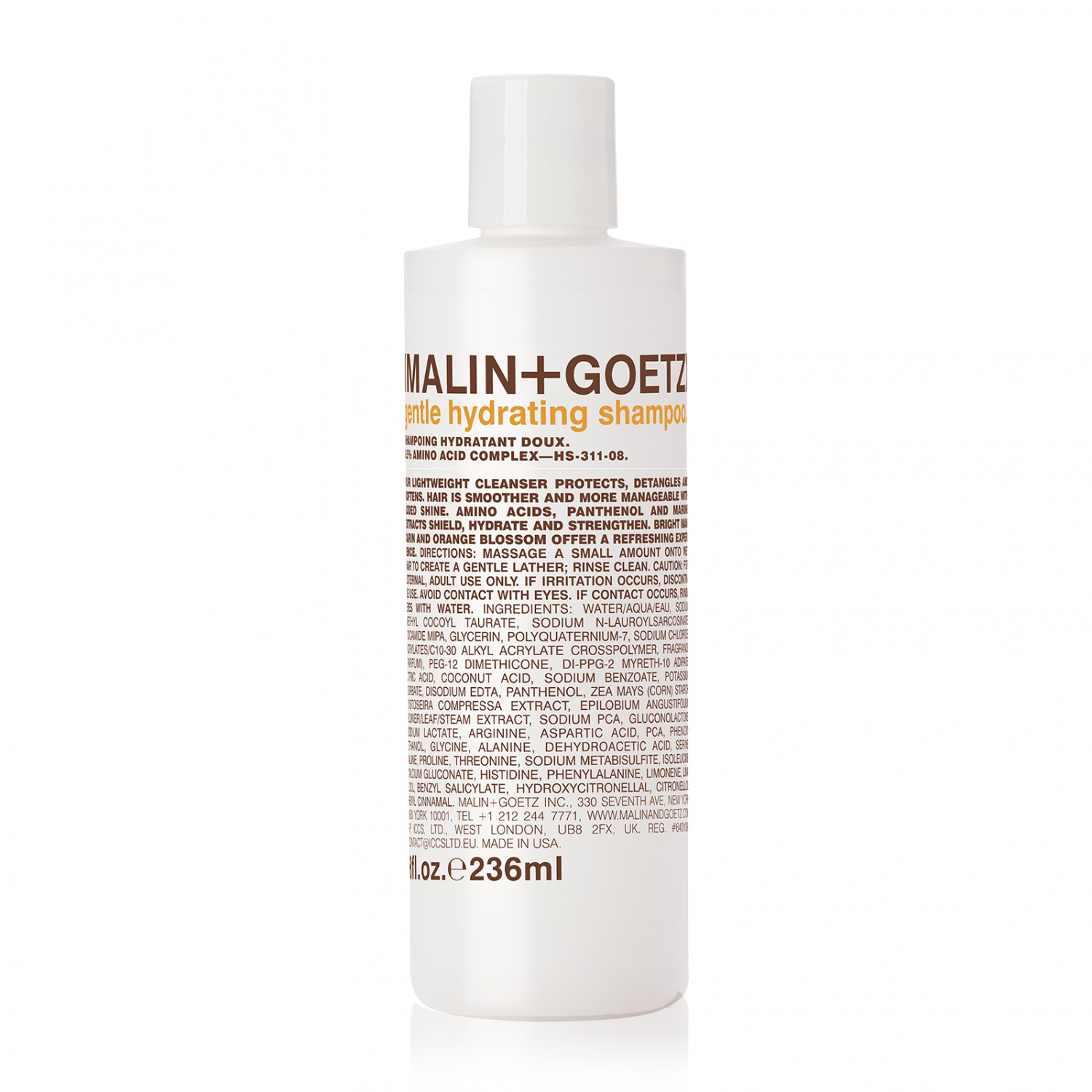 Malin+Goetz Gentle Hydrating Shampoo 236ml - интернет-магазин профессиональной косметики Spadream, изображение 32998