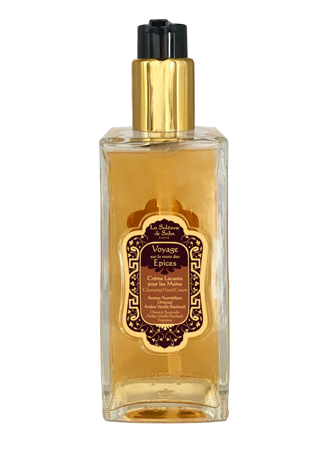 La Sultane Voyage Sur La Route Des Epices Cleansing Hand Cream Amber Vanilla Patchouli 200ml - интернет-магазин профессиональной косметики Spadream, изображение 64768