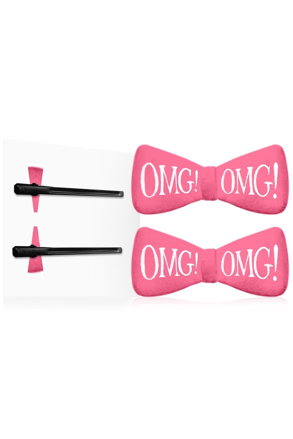 Double Dare OMG! Hair Up Bow Pin Hot Pink - интернет-магазин профессиональной косметики Spadream, изображение 40778