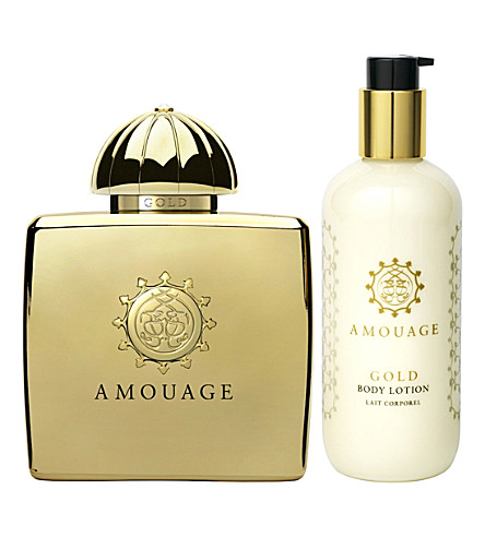 

Amouage Gold Woman 100ml/Body Milk 300 ml.