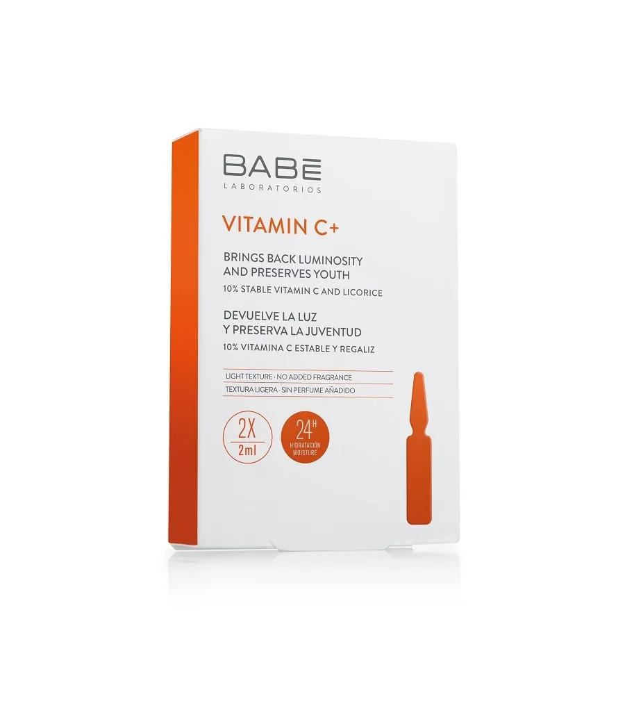 BABE Ampoules Vitamin C+ 2x2ml - интернет-магазин профессиональной косметики Spadream, изображение 43467