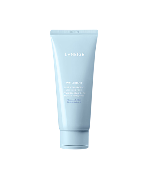 Laneige Water Bank Blue Hyaluronic Cleansing Foam 150g - интернет-магазин профессиональной косметики Spadream, изображение 63032