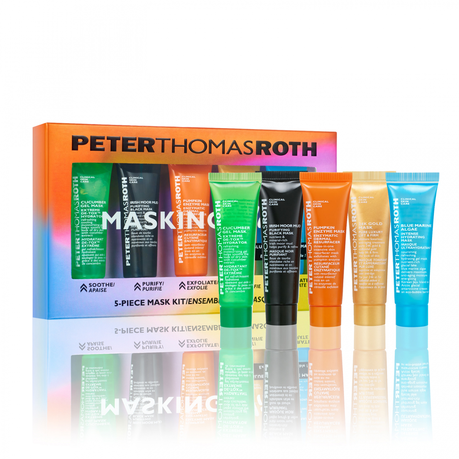 Peter Thomas Roth Masking Mini Kit 5х14ml - интернет-магазин профессиональной косметики Spadream, изображение 39053
