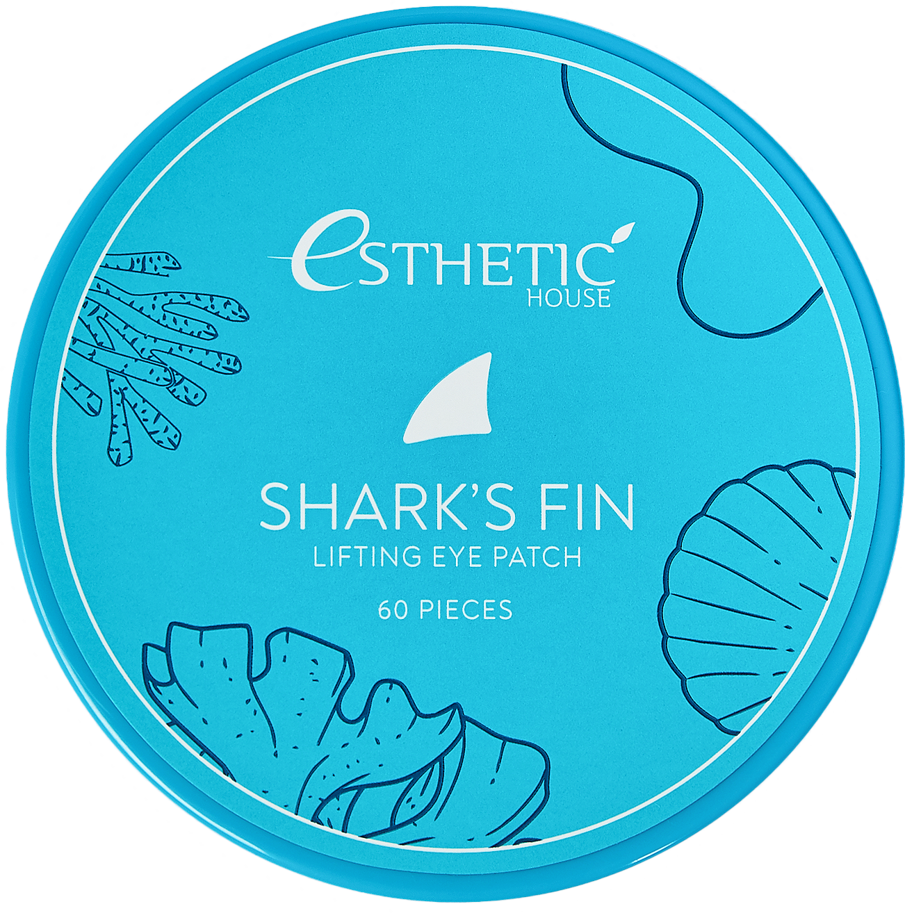 Esthetic House Shark's Fin Lifting Eye Patch - интернет-магазин профессиональной косметики Spadream, изображение 33603