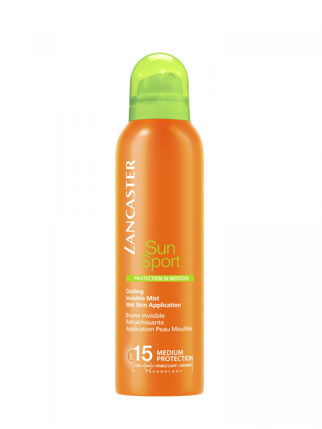 

Lancaster Sun Sport Cooling Invisible Mist Wet Skin Application SPF15 200ml