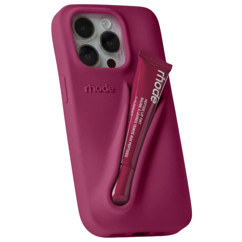 【一部予約販売】 For Jelly Raspberry Case Lip Rhode iPhone Max Pro 16 iPhoneアクセサリー