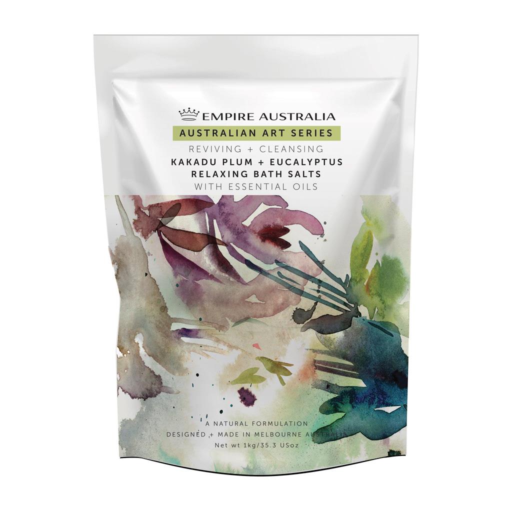 Empire Australia Kakadu Plum & Eucalyptus Bath Salts 1000g - интернет-магазин профессиональной косметики Spadream, изображение 56185