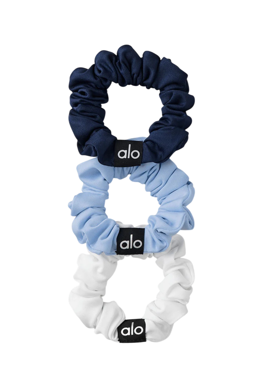Alo Fresh Mini Scrunchie 3-Pack Seashell - интернет-магазин профессиональной косметики Spadream, изображение 64595