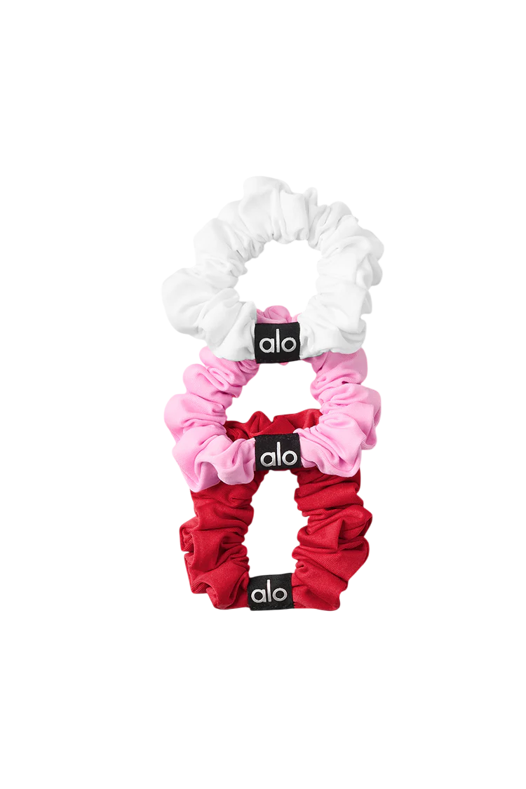 Alo Fresh Mini Scrunchie 3-Pack Bold - интернет-магазин профессиональной косметики Spadream, изображение 64671