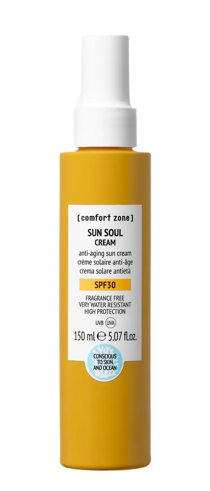 Comfort Zone Sun Soul Cream SPF30 150ml - интернет-магазин профессиональной косметики Spadream, изображение 72875