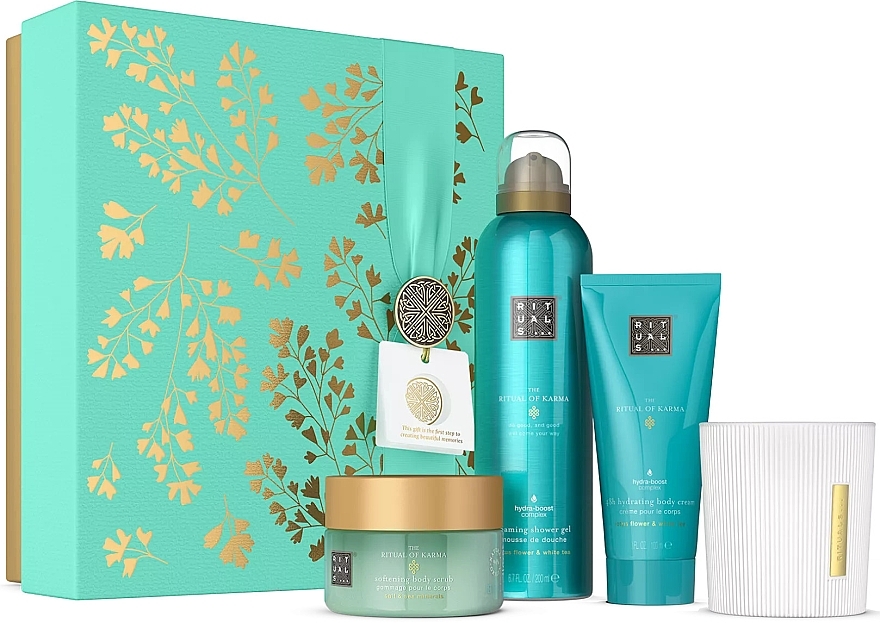 Rituals The Ritual of Karma Medium Gift Set 200/100ml/125/140g - интернет-магазин профессиональной косметики Spadream, изображение 61432