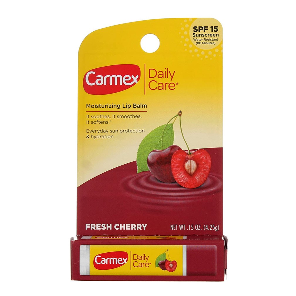 Carmex Cherry SPF15 Lip Balm 4,25g - интернет-магазин профессиональной косметики Spadream, изображение 57230