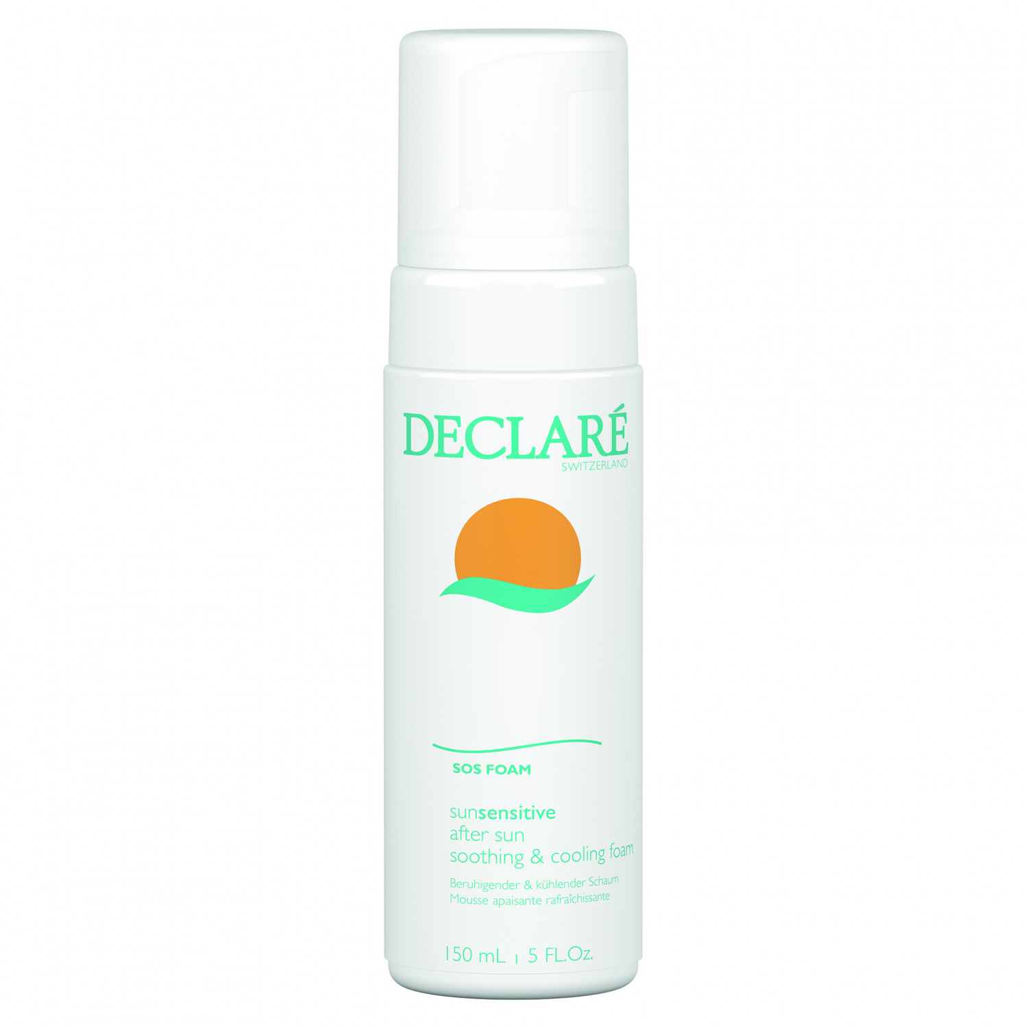 Declare Sun Sensitive After Sun Soothing Shower Foam 150ml - интернет-магазин профессиональной косметики Spadream, изображение 55076