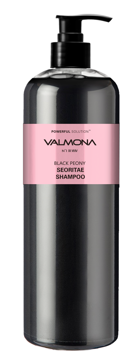Evas Valmona Powerful Solution Black Peony Seoritae Shampoo 480ml - интернет-магазин профессиональной косметики Spadream, изображение 31278