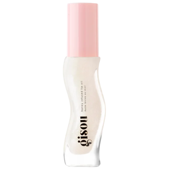 Gisou Honey Infused Lip Oil Coconut Frost 8ml - интернет-магазин профессиональной косметики Spadream, изображение 60055