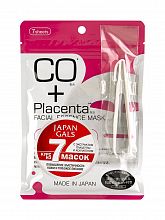 Japan Gals CO + Placenta Facial Essence Mask 7p - интернет-магазин профессиональной косметики Spadream, изображение 43299