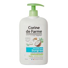 Corine de Farme Shower Сream Ultra-Rich Coconut Extract 750ml - интернет-магазин профессиональной косметики Spadream, изображение 53491