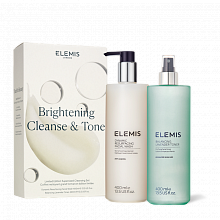 Elemis Brightening Cleanse & Tone Supersized Duo 400/400ml - интернет-магазин профессиональной косметики Spadream, изображение 41055