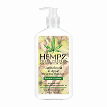 Hempz Sandalwood & Apple Herbal Body Moisturizer 500ml - интернет-магазин профессиональной косметики Spadream, изображение 33523