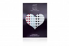 Christina Fitzgerald Art Luxury Signature Nail Sticker Heart Set (Pack of 96)