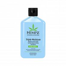 Hempz Triple Moisture Replenishing Shampoo 250ml - интернет-магазин профессиональной косметики Spadream, изображение 42378