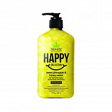Hempz Happy Collection Sweet Pineapple & Honey Melon Body Moisturizer 500ml - интернет-магазин профессиональной косметики Spadream, изображение 39537