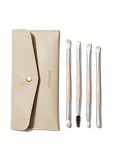Sheglam Glam 101 Eye Essentials Brush Set With Bag - интернет-магазин профессиональной косметики Spadream, изображение 67204