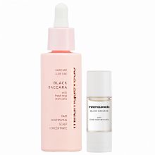 Miriamquevedo Black Baccara Hair Multiplying Scalp Concentrate + Pre-Treatment Exfoliator 30/10ml - интернет-магазин профессиональной косметики Spadream, изображение 32432