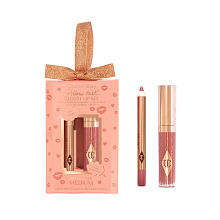 Charlotte Tilbury Pillow Talk Mini Glossy Lips Duo Medium 2.6ml/0.8g - интернет-магазин профессиональной косметики Spadream, изображение 69089