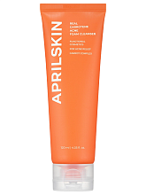 APRILSKIN Real Carrotene Acne Foam Cleanser 120g - интернет-магазин профессиональной косметики Spadream, изображение 70258