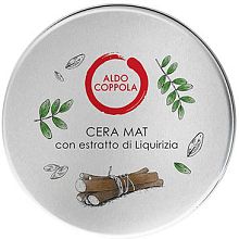Aldo Coppola Cera Mat Con Estratto Di Liguirizia 100ml - интернет-магазин профессиональной косметики Spadream, изображение 69176