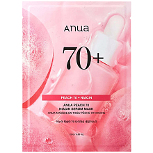 Anua Peach 70% Niacin Serum Mask 1p - интернет-магазин профессиональной косметики Spadream, изображение 68646